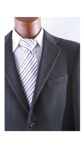 Designer Casual Cheap Priced Fashion Blazer Dress Jacket Online Winter Fabric Men'S 2 Button Lamb Wool Cashmere Sport Coat Charcoal