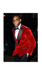 Alberto Nardoni Brand Men'S Red Velvet Tuxedo Cheap Priced Velour Blazer Jacket For Men ~ Sport Coat - Red Tuxedo