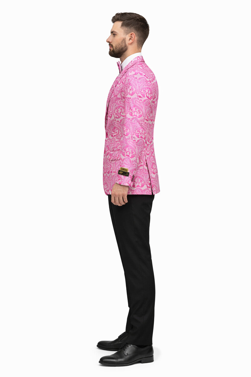Fuchsia Unique Men's Floral  Fancy - Image 3