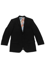 Mens Black Blazer - Men's Slim Fit Ultra Stretch Travel Sport Coat Blazer in Black