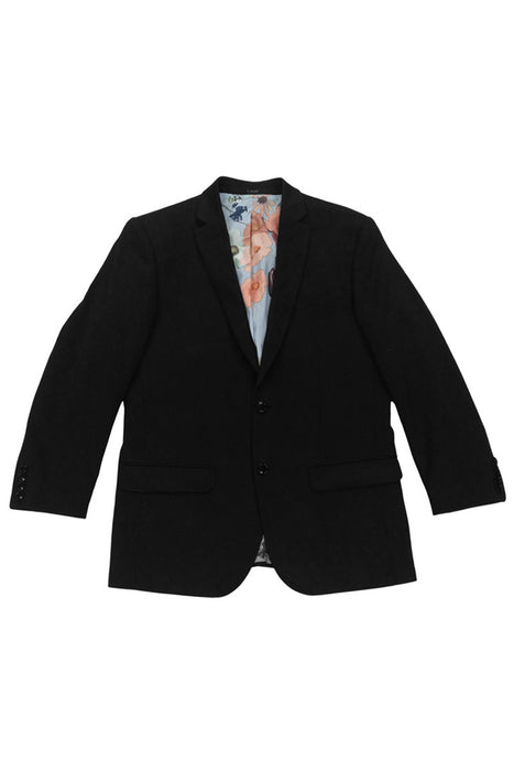 Mens Black Blazer - Men's Slim Fit Ultra Stretch Travel Sport Coat Blazer in Black