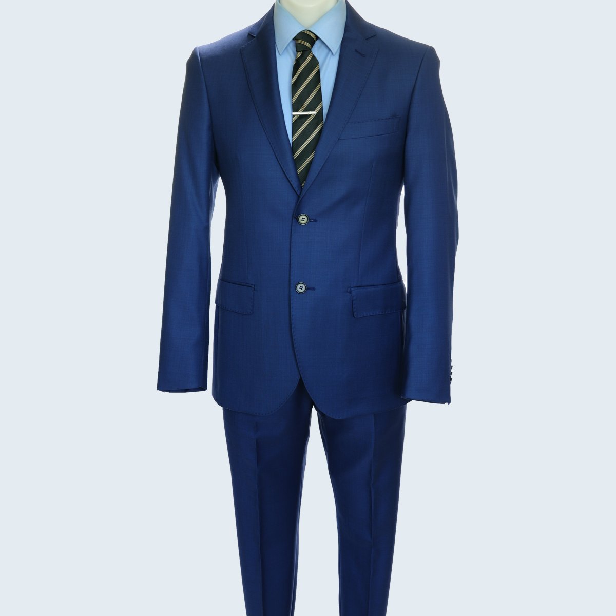 Galante Uomo Made in Italy Blue Suit - Image 8