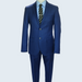 Galante Uomo Made in Italy Blue Suit