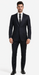 Galante Uomo Made in Italy Wool Black Suit