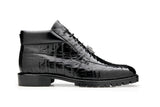 Belvedere Gallardo Black Alligator Luxury Dress Shoe