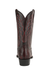 Mens King Exotic Ostrich Leg Boots Black Cherry (4980518)
