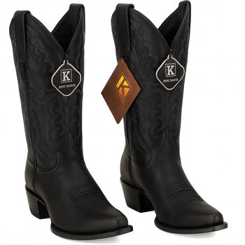 Genunie Stingray Mantarraya Skin King Exotic Boots Cowboy Style By Los Altos Boots Botas For Sale Snip Toe Western Cowboy Black Dress Cowboy Botas De Mantarraya - Mantarraya Boots Cheap Priced For Sale Online - Image 4
