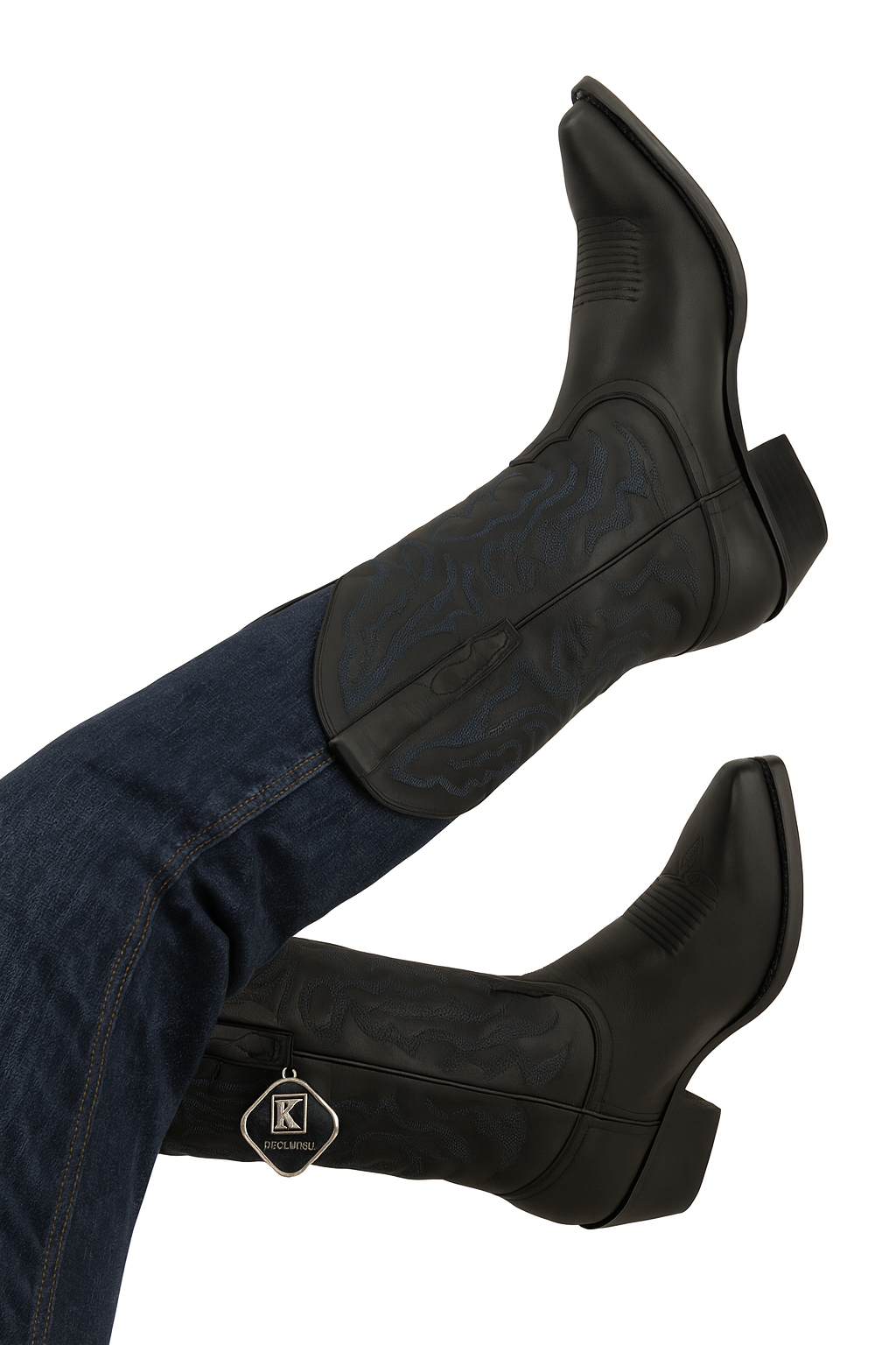 Genunie Stingray Mantarraya Skin King Exotic Boots Cowboy Style By Los Altos Boots Botas For Sale Snip Toe Western Cowboy Black Dress Cowboy Botas De Mantarraya - Mantarraya Boots Cheap Priced For Sale Online - Image 6