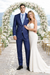 Giorgio Fiorelli Black and French Blue Two-Button Suit