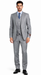 Giorgio Fiorelli Grey Two-Button Suit + Vest