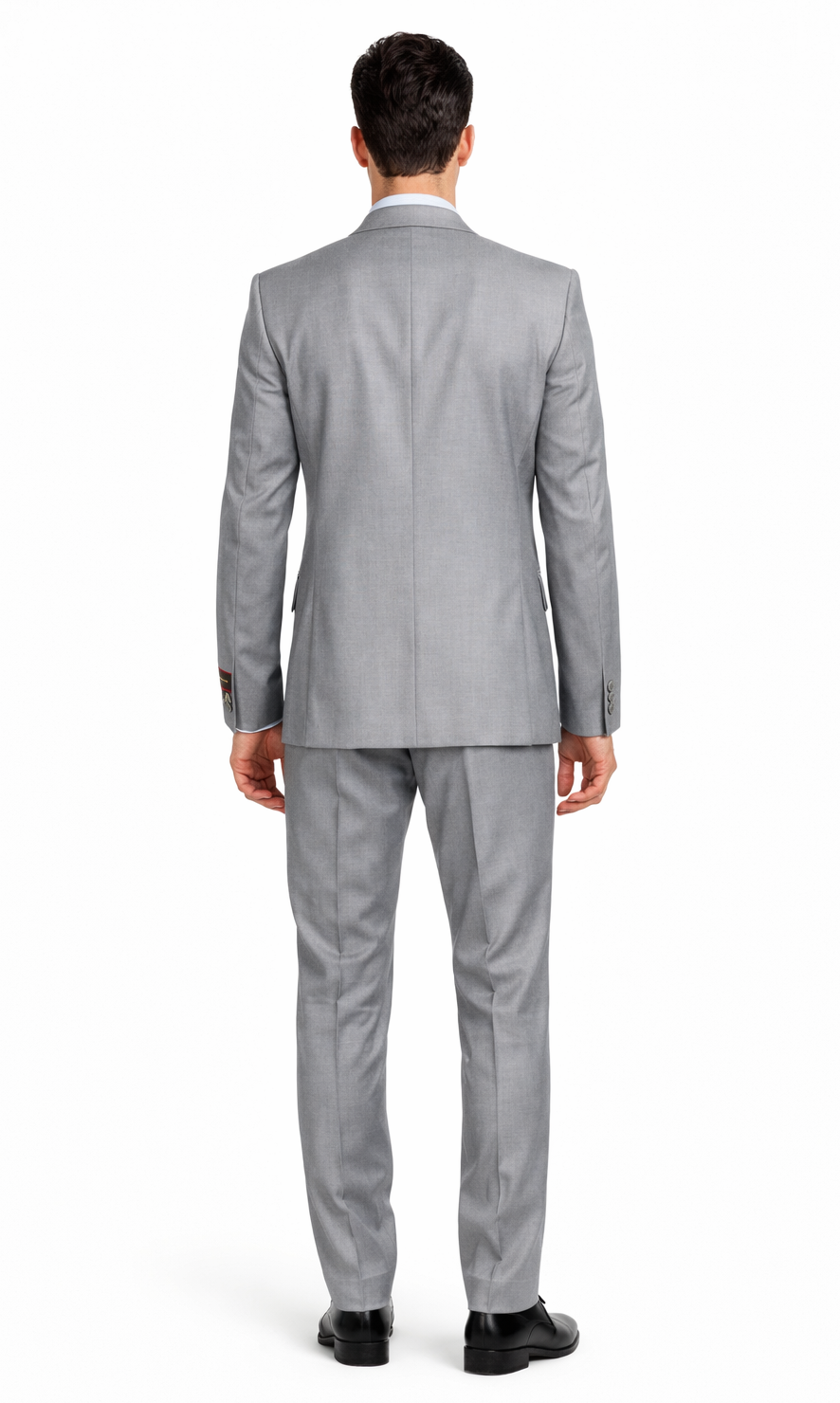 Giorgio Fiorelli Grey Two-Button Suit + Vest - Image 2