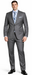 Giorgio Fiorelli Navy and Gray Two-Button Suit