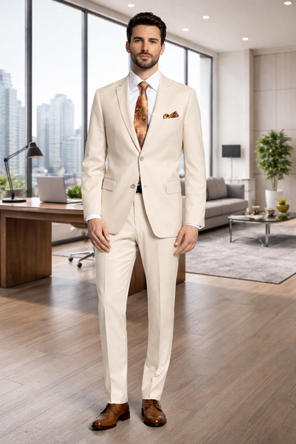 Giorgio Fiorelli Off White or Snow White Suits - Image 5