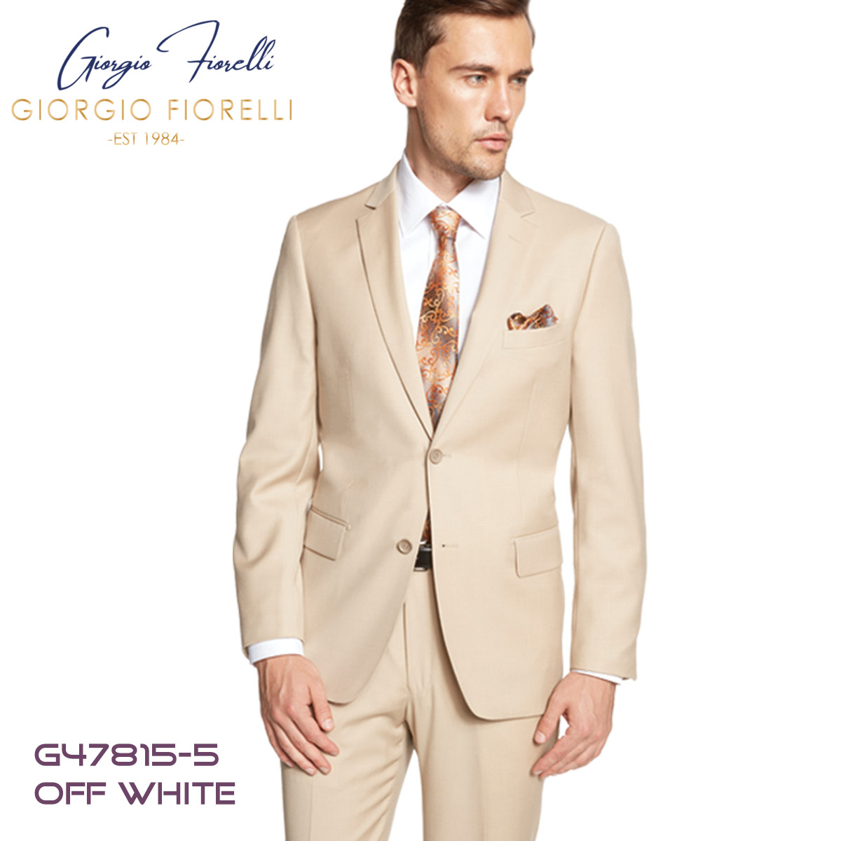 Giorgio Fiorelli Off White or Snow White Suits - Image 9