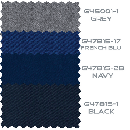 Giorgio Fiorelli Navy and Gray Two-Button Suit - Image 10
