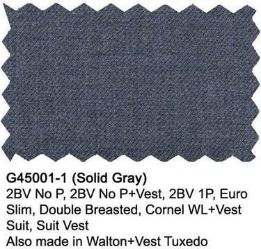 Giorgio Fiorelli Grey Two-Button Suit + Vest - Image 8