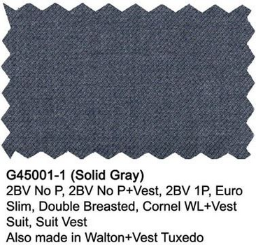 Giorgio Fiorelli Grey Two-Button Suit + Vest - Image 8