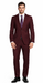 Giorgio Fiorelli Two-Button Suit in Burgundy, Camel, Beige