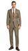 Giorgio Fiorelli Two-Button Suit in Burgundy, Camel, Beige