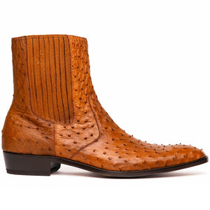 Marco Di Milano Giorgio Brandy Leather Luxury Shoe