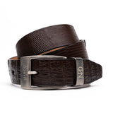 Marco Di Milano Giovanni Belt Brown Leather Loafer