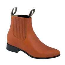 Botines Grasso Leather by Besserro - Honey Brown & Black
