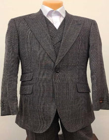 Grey Groomsmen Suit