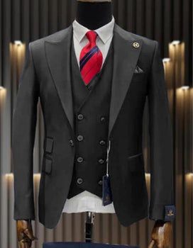 Grey Groomsmen Suits