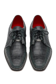 Marco Milano Gray Hornback Shoes Caribe Size 8.5 Final Sale - Image 5