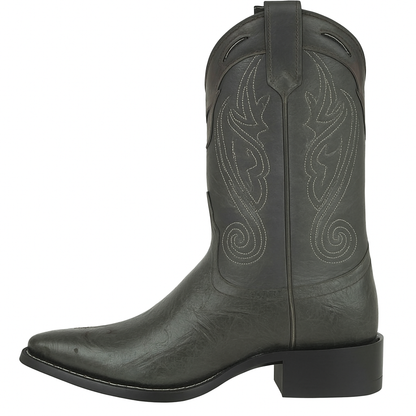 Men's Wild West Smooth Ostrich Skin 3X Toe Boots 29504-B - Image 14