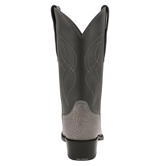 King Exotic Men's Shark Snip Toe Western Boots