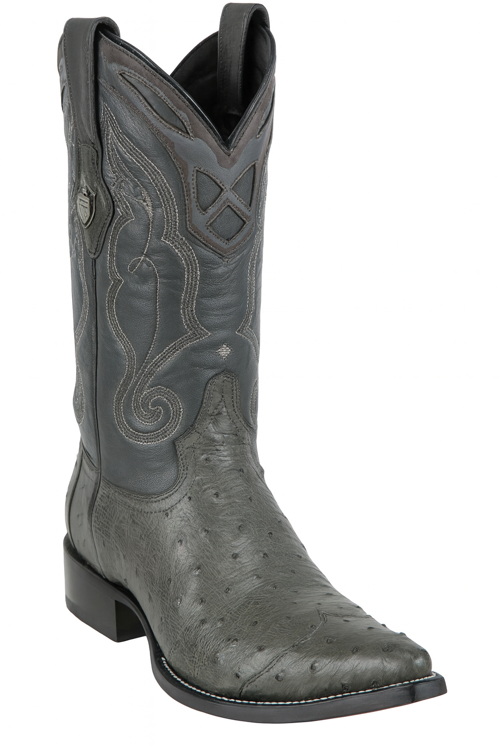 Men's Wild West Smooth Ostrich Skin 3X Toe Boots 29504-B - Image 9