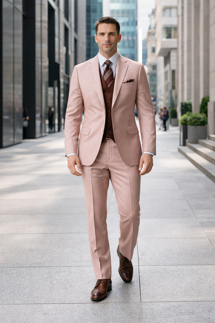 Great Gatsby Pink Suit