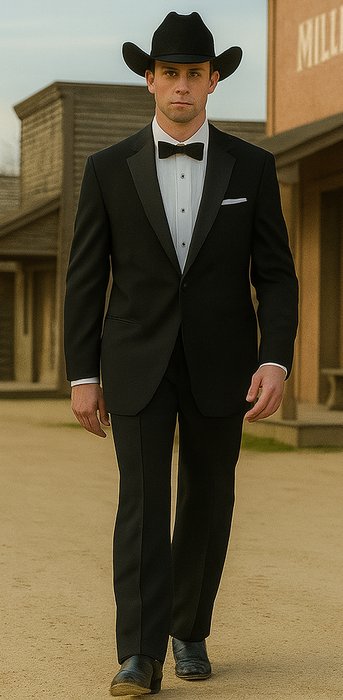 Green Western Suits For Wedding - Western Tuxedo