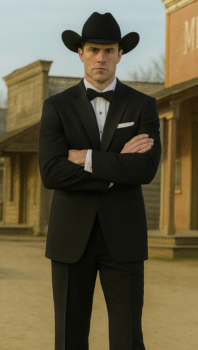 Green Western Suits For Wedding - Western Tuxedo