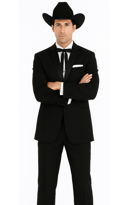 Green Western Suits For Wedding - Western Tuxedo - Traje Para Hombre - Image 6