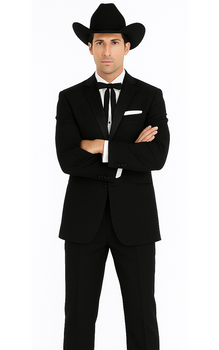 Green Western Suits For Wedding - Western Tuxedo - Traje Para Hombre - Image 6