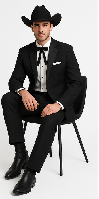 Green Western Suits For Wedding - Western Tuxedo - Traje Para Hombre