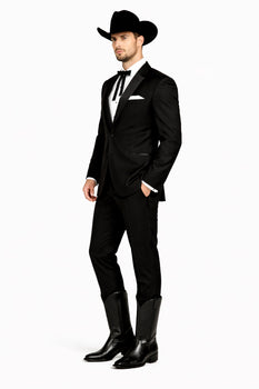 Green Western Suits For Wedding - Western Tuxedo - Traje Para Hombre