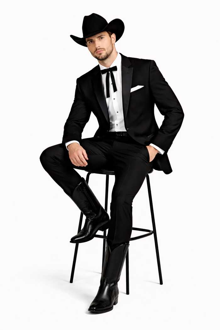 Green Western Suits For Wedding - Western Tuxedo - Traje Para Hombre