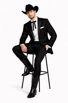 Green Western Suits For Wedding - Western Tuxedo - Traje Para Hombre