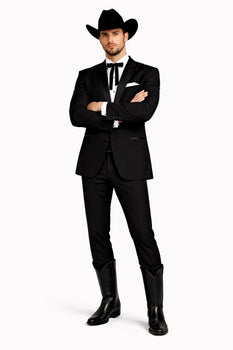 Green Western Suits For Wedding - Western Tuxedo - Traje Para Hombre