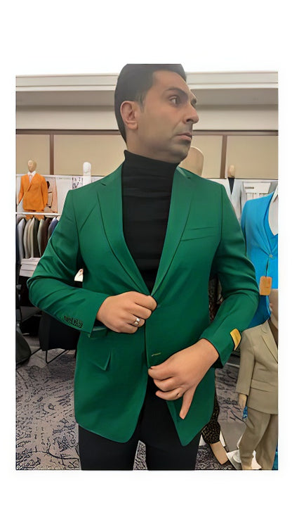 Mens Emerald Green Blazer