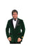 Alberto Nardoni Brand Olive Green Velvet Tuxedo Jacket Sport Coat Jacket Available Big Sizes