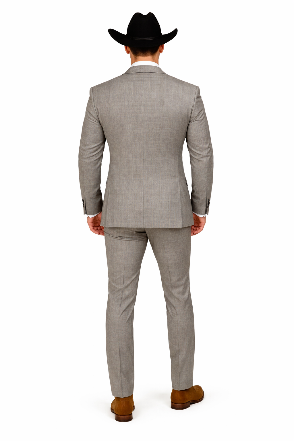 Grey and Pink Suits Including Shirt and Tie Modern Fit