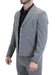 Men’s Grey Western Suit Set – Classic 2 Piece Formal Suit for Weddings, Business