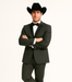 Grey~Gray 2 button  collar or Formal Suit & Dinner Jacker or Blazer with Black Edge Trim  Fashion Tuxedo For Men