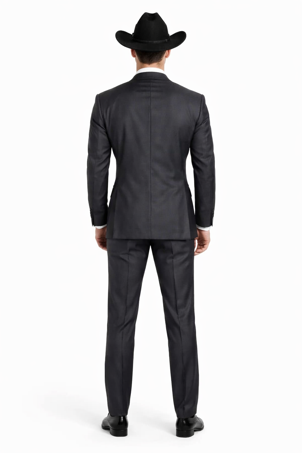 Grey~Gray 2 button  collar or Formal Suit & Dinner Jacker or Blazer with Black Edge Trim  Fashion Tuxedo For Men