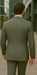 Wool Suit - Italian Made Business Suit by Statement Men's 2 Piece 100% Wool Modern Fit Suit - Subtle Windowpane