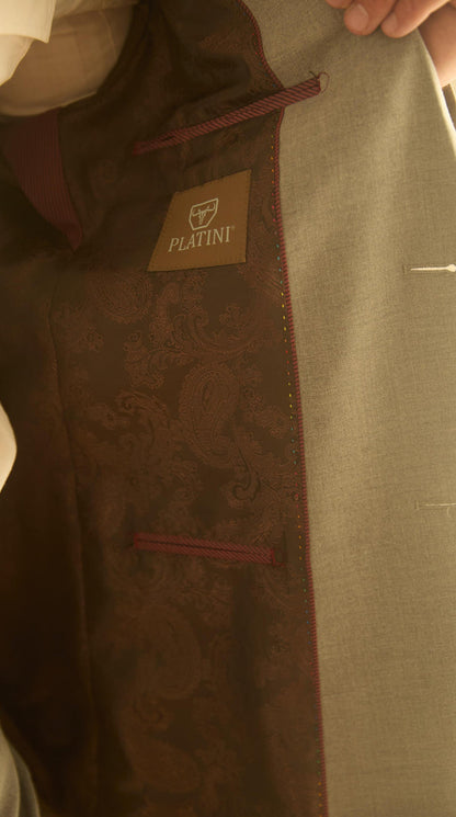 Traje vaquero estilo Chalino - Charro ranchero para hombre Mexican western suit in "Gray"
